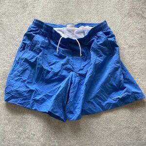 Columbia PFG Swim‎ Trunks Blue Omni-Shade Fishing Shorts Mens Size Large